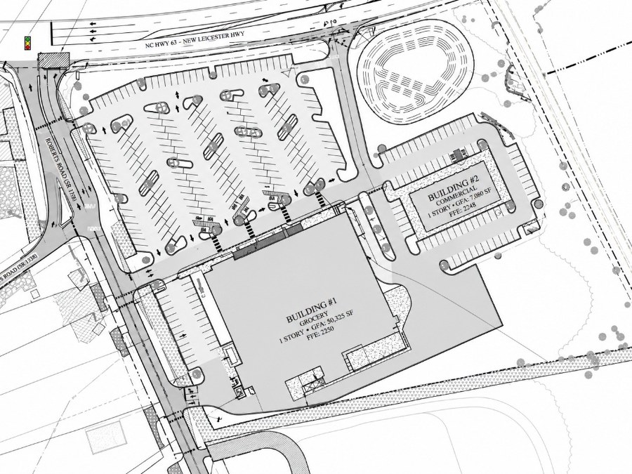 Lee Creek Crossings site plan