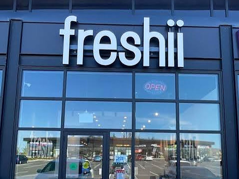 Completed Freshii storefront